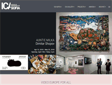 Tablet Screenshot of ica-sofia.org
